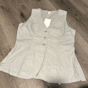 Linen Vest